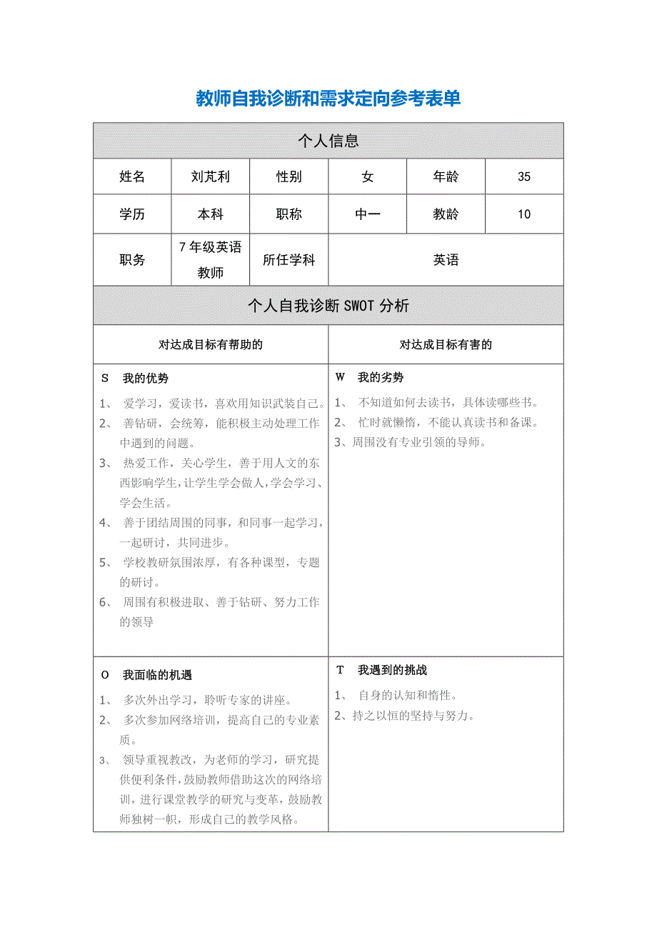 作业表单：教师和需求定向参考表单2.doc_第1页