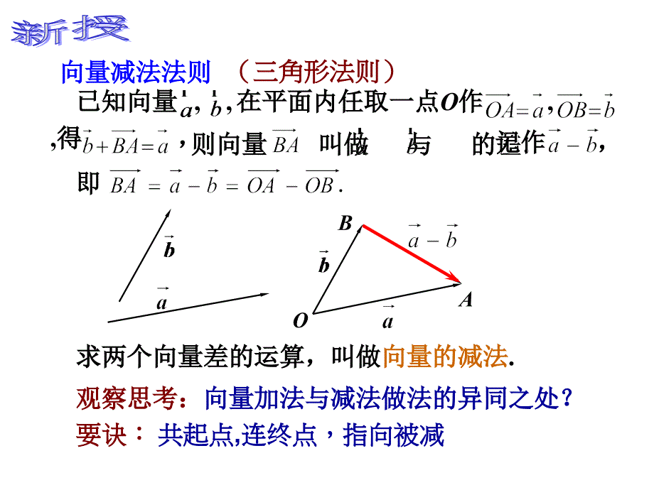 平面向量的减法2_第4页