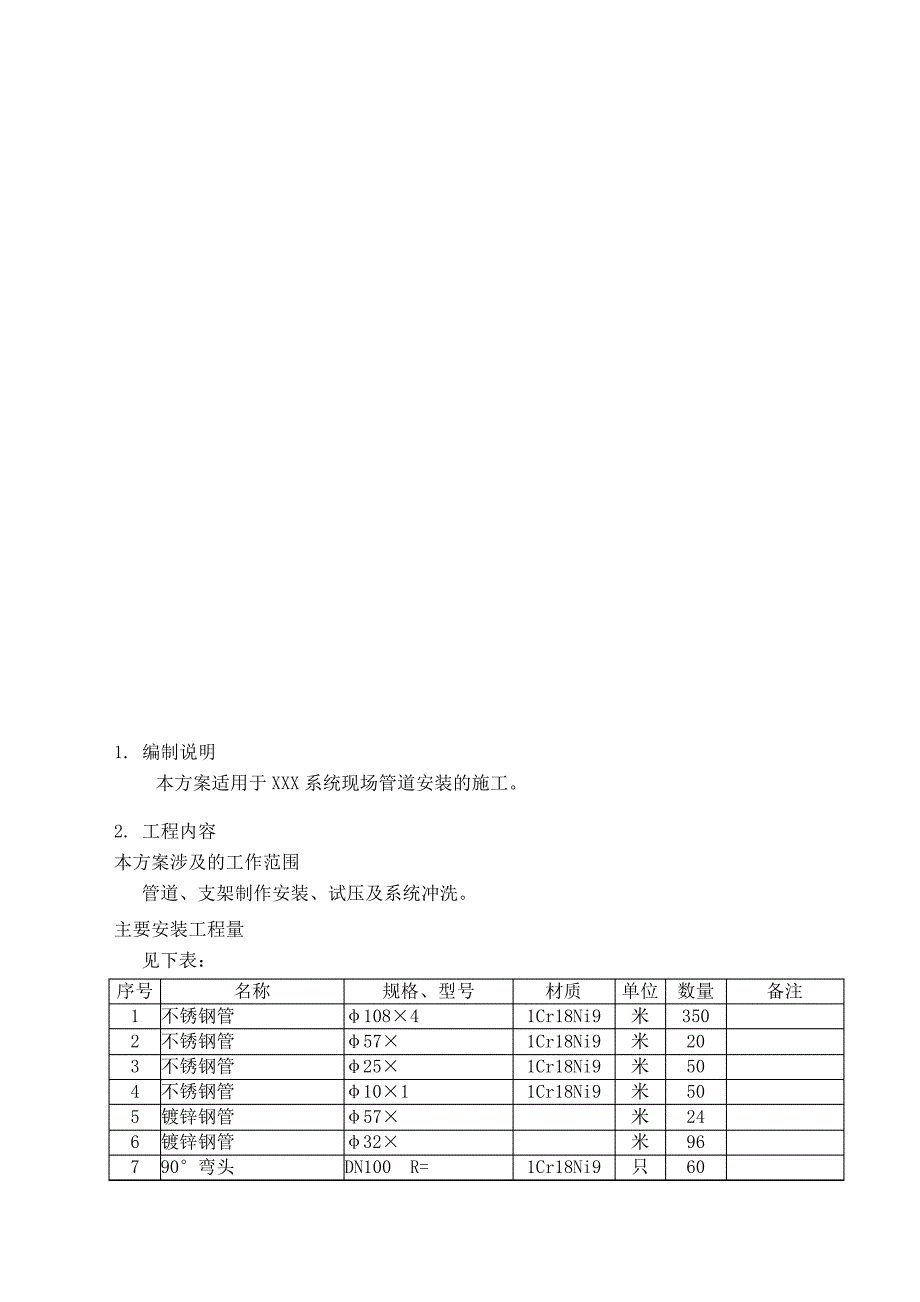 不锈钢管道安装施工方案_第3页