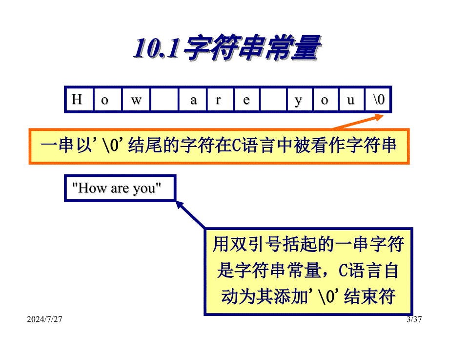 C语言程序设计第10章字符串课件_第3页