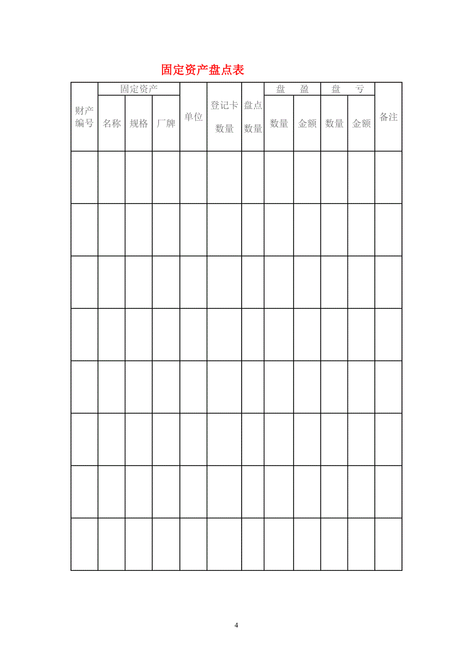 美容院常用的管理表格.(DOC)_第4页