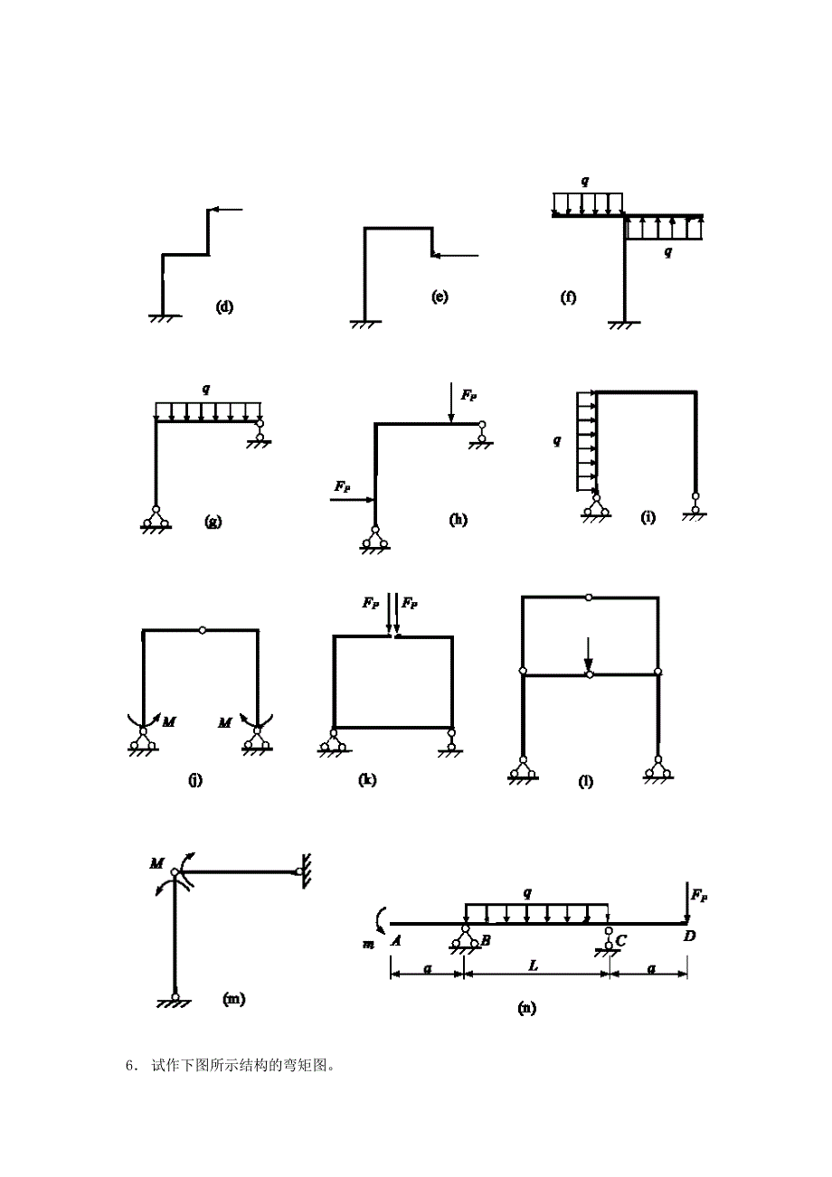 西安电大奥鹏结构力学真题_第2页