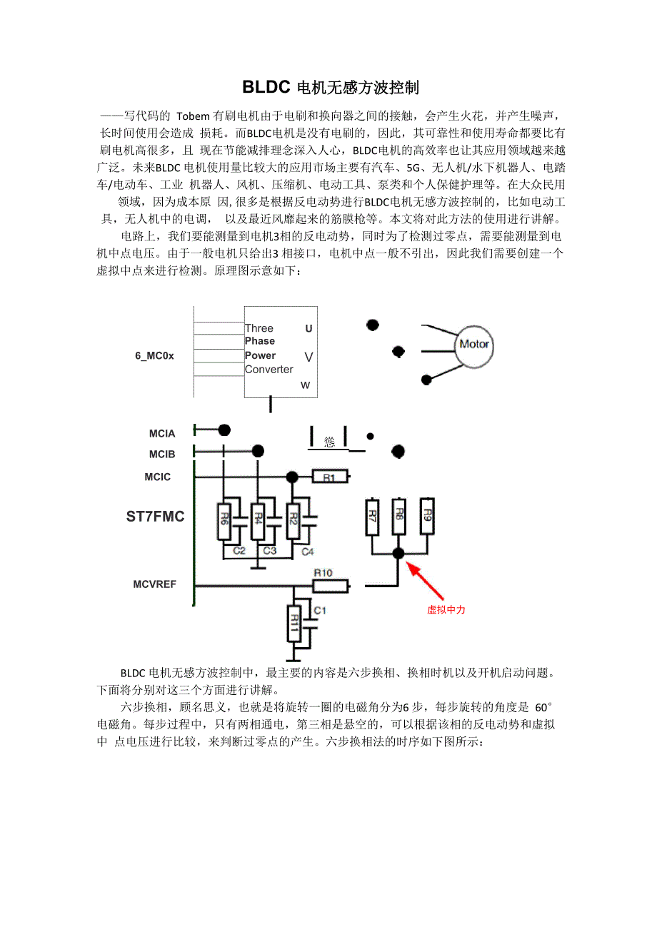 BLDC电机无感方波控制_第1页