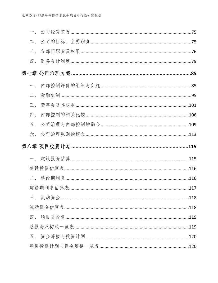 阳泉半导体技术服务项目可行性研究报告【模板范文】_第4页