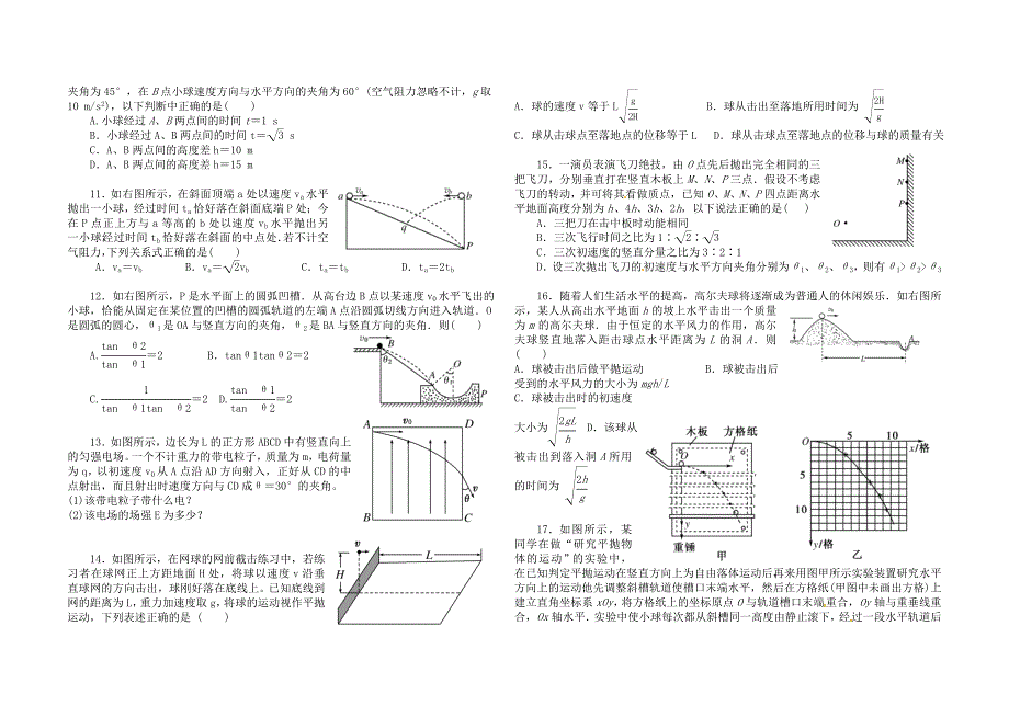 曲线运动与万有引力.doc_第2页