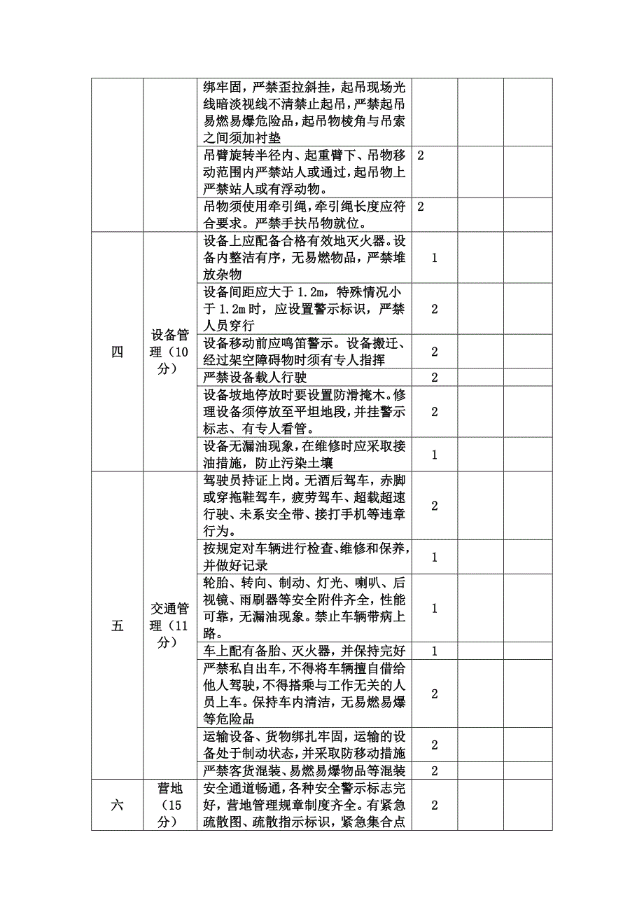 hse绩效考核表_第2页