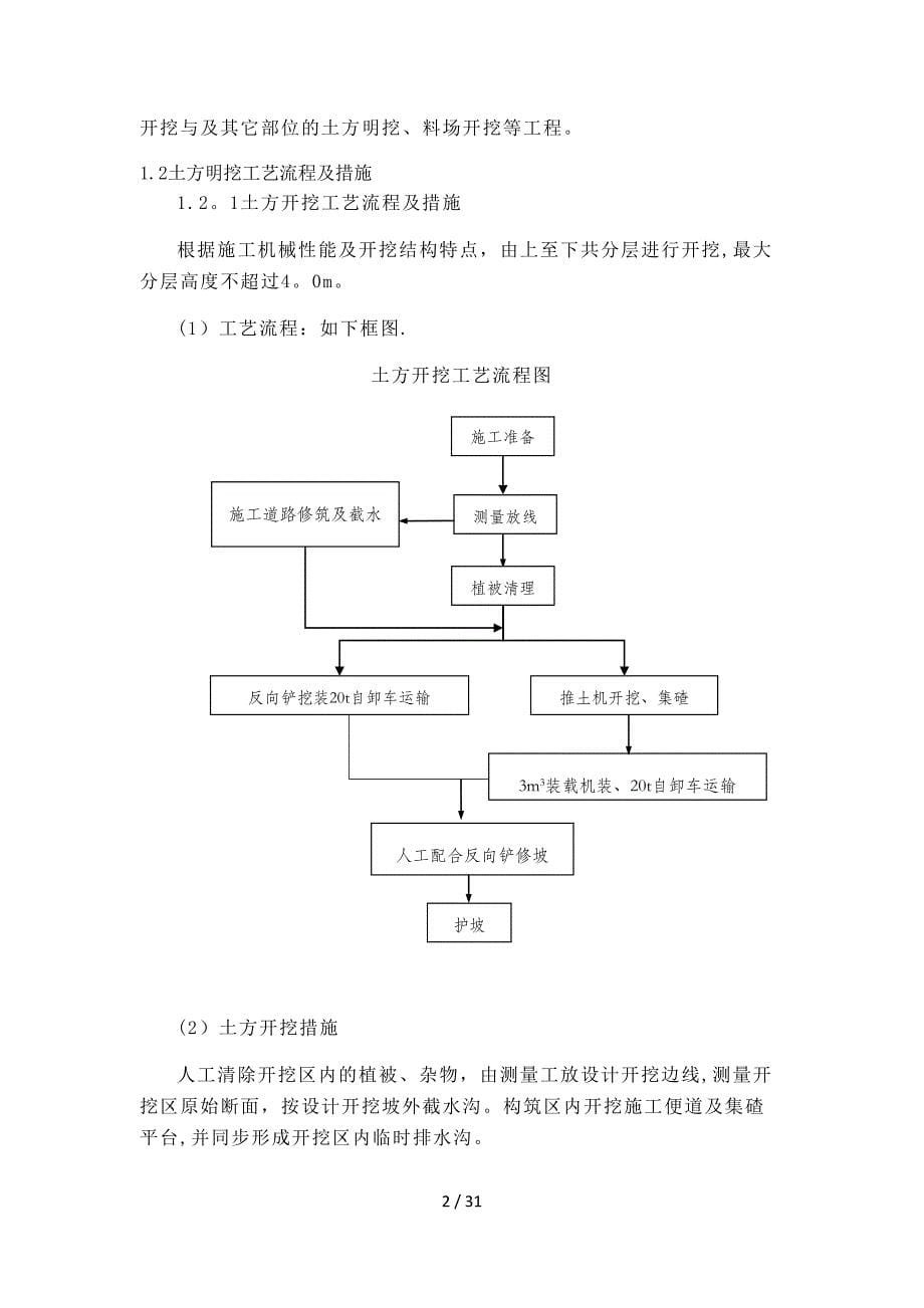 土石方开挖施工方案(同名13213)_第5页