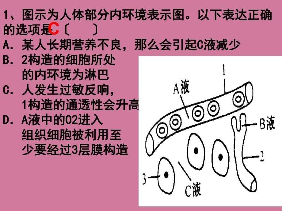 必修三第一章第二节内环境稳态的重要性ppt课件_第5页