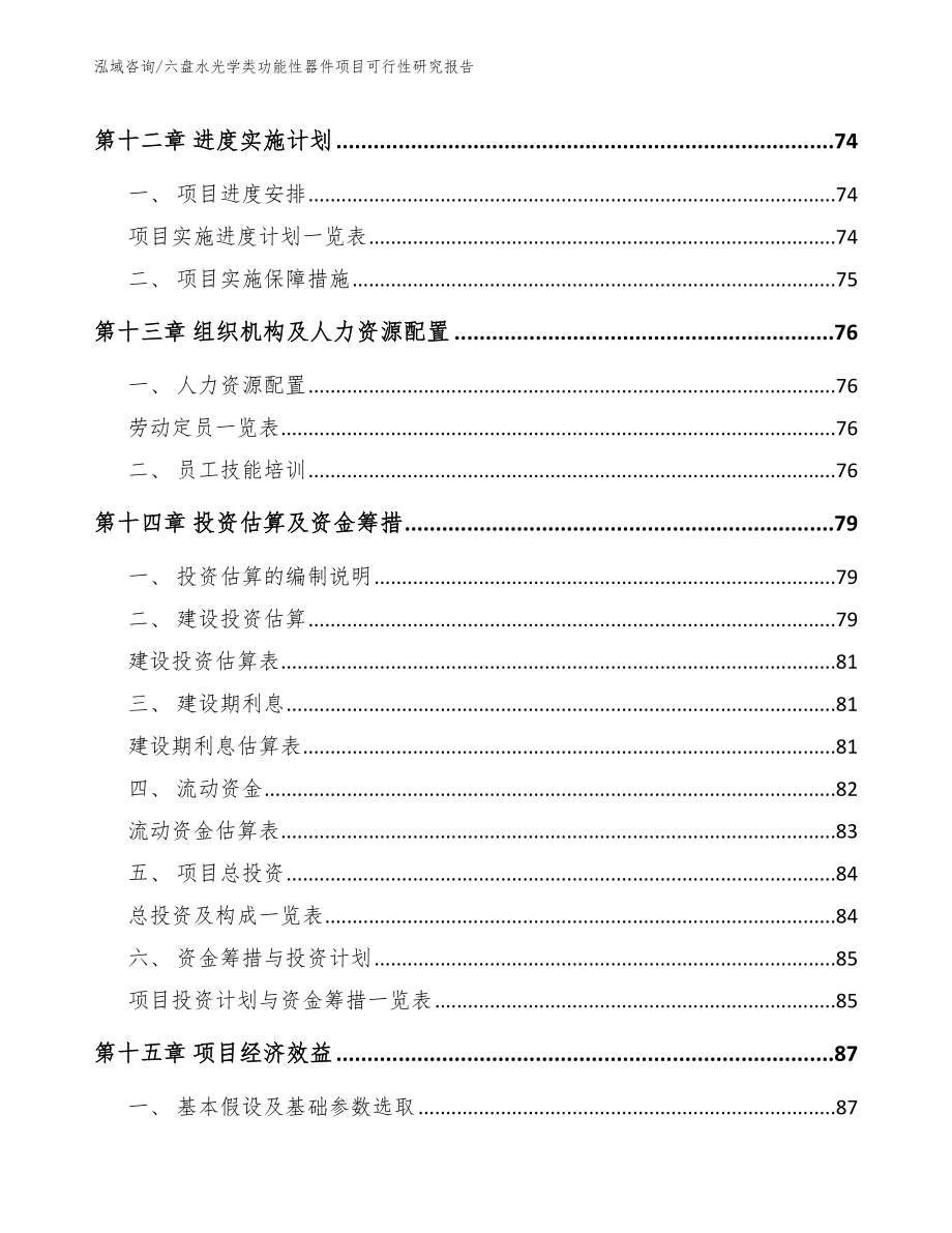 六盘水光学类功能性器件项目可行性研究报告_参考范文_第4页