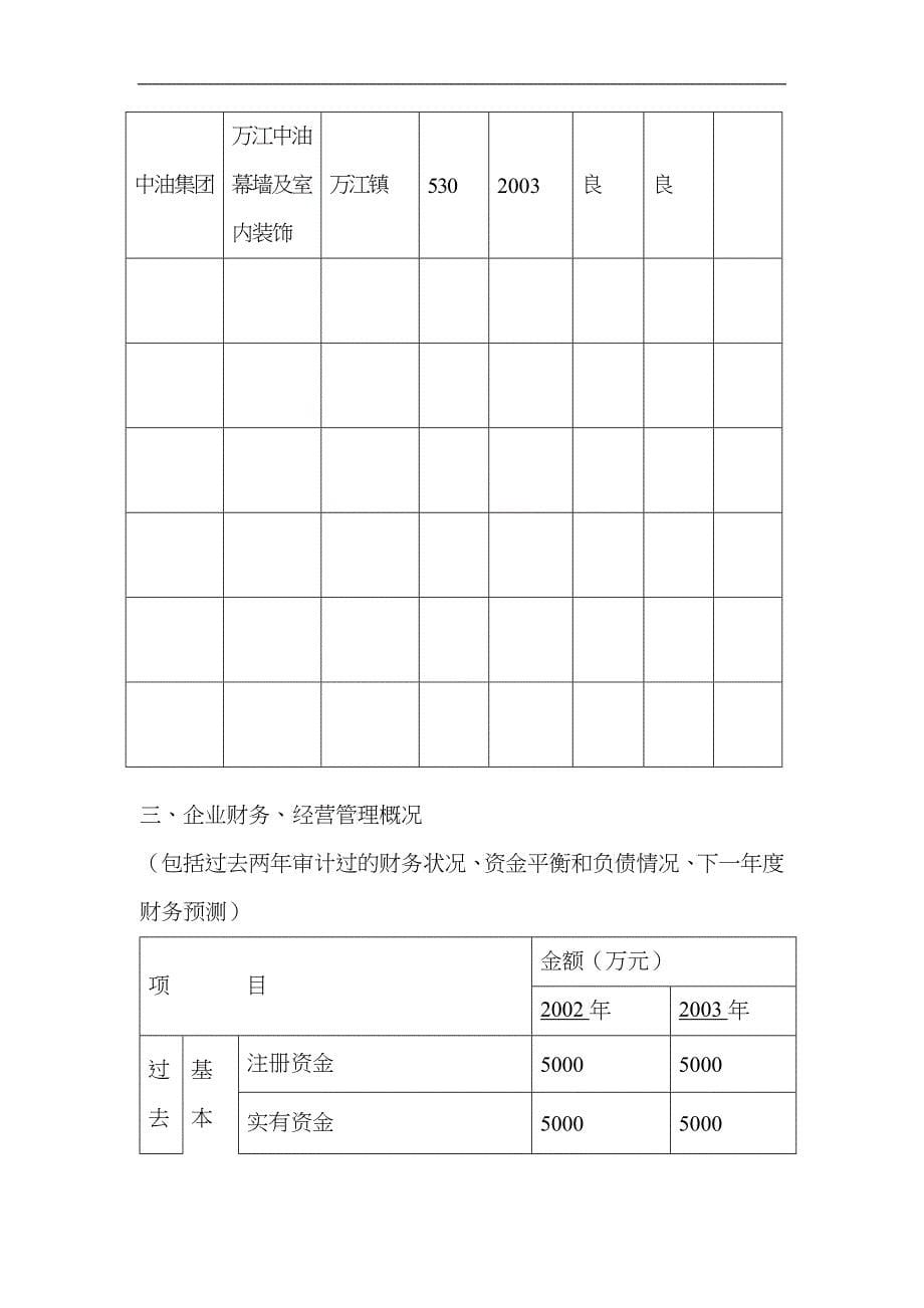 某银行某分行投标资格预审表_第5页