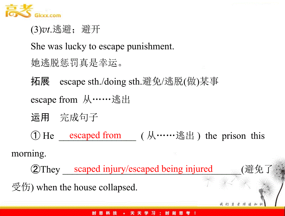 2012高一英语优化课堂精品课件：unit 5 section ⅲusing language（新人教版必修1）_第3页