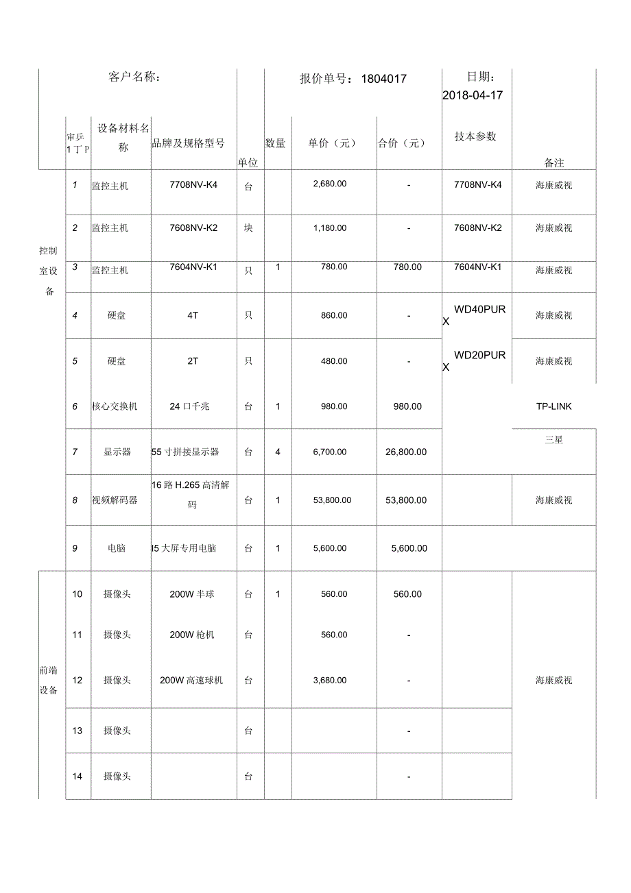 监控中心大屏拼接方案_第4页