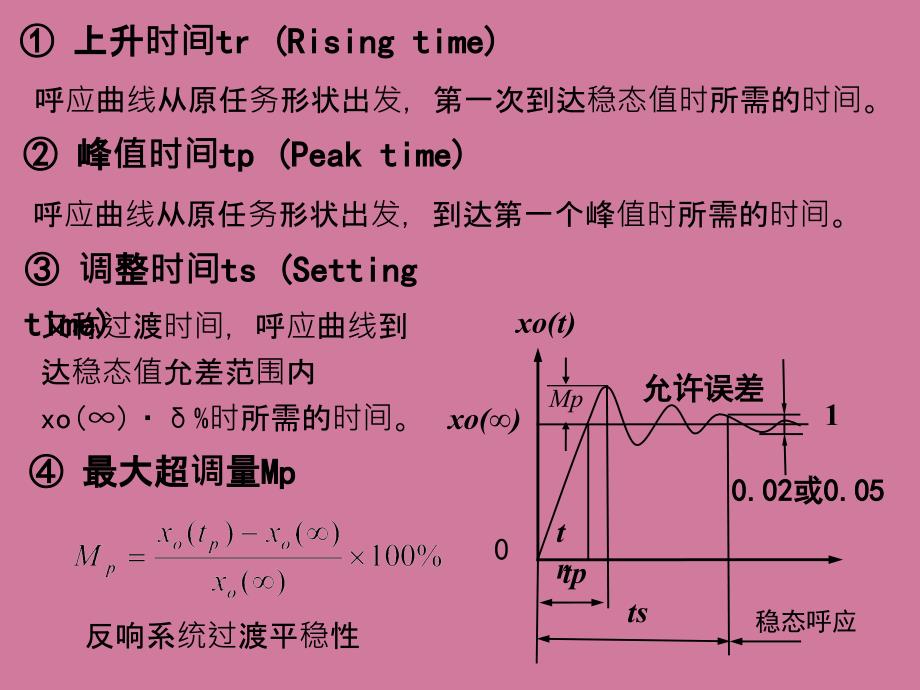 第五章控制系统的时间响应2ppt课件_第4页