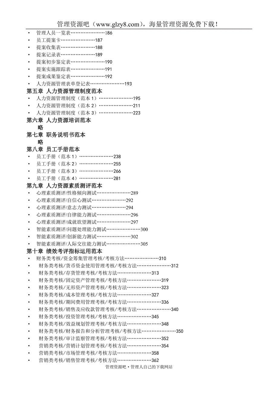 人力资源管理工具箱目录99084.doc_第5页