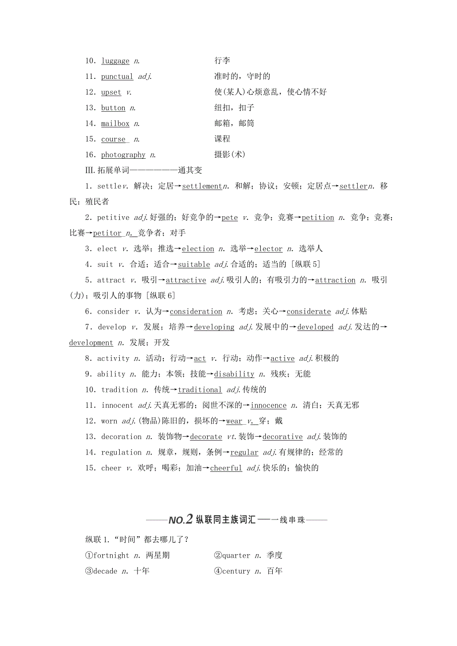 （新课改）2022年高考英语一轮复习 Module 2 Highlights of My Senior Year学案（含解析）外研版选修7_第2页