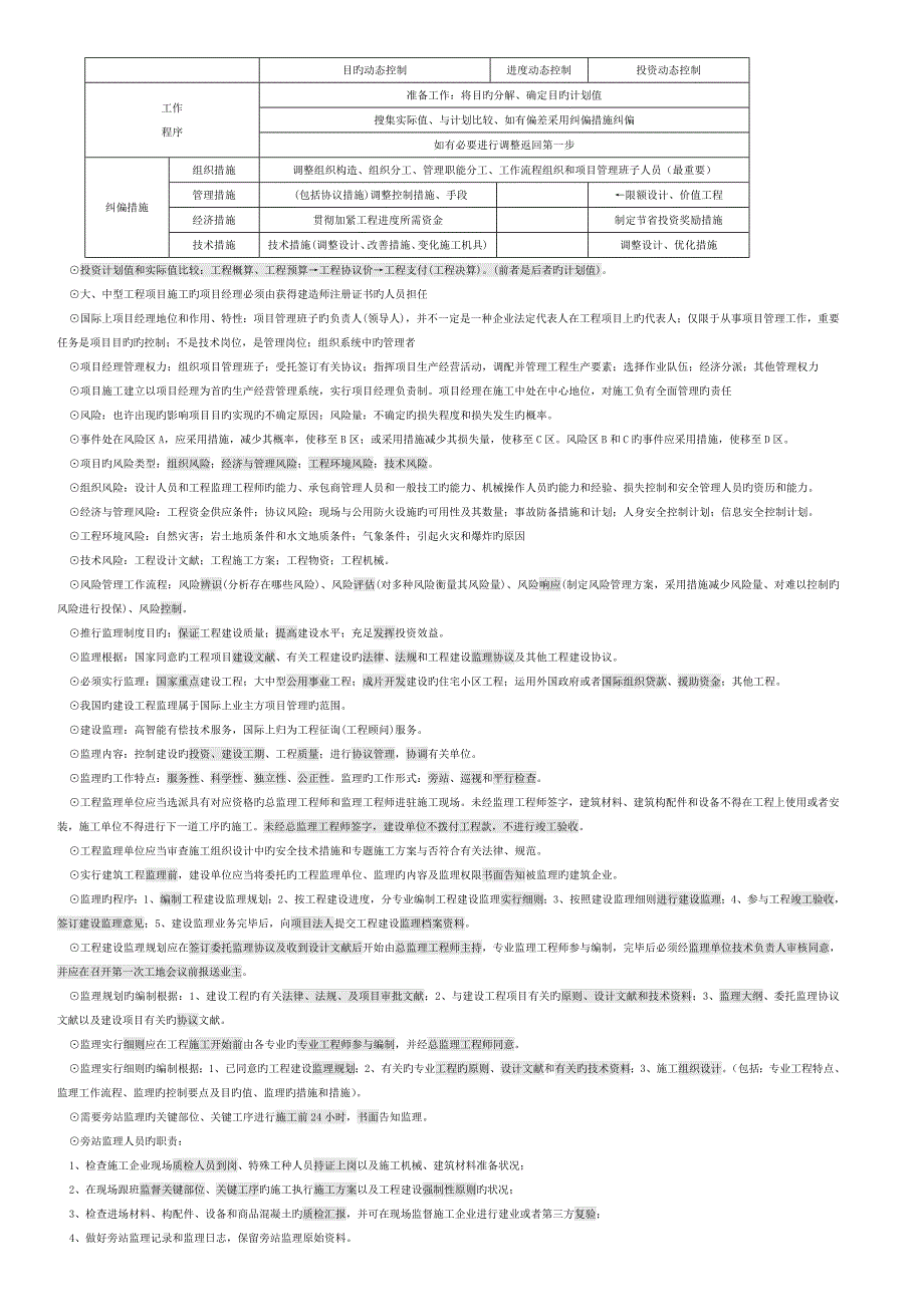 2023年一级建造师建设工程项目管理精华_第4页