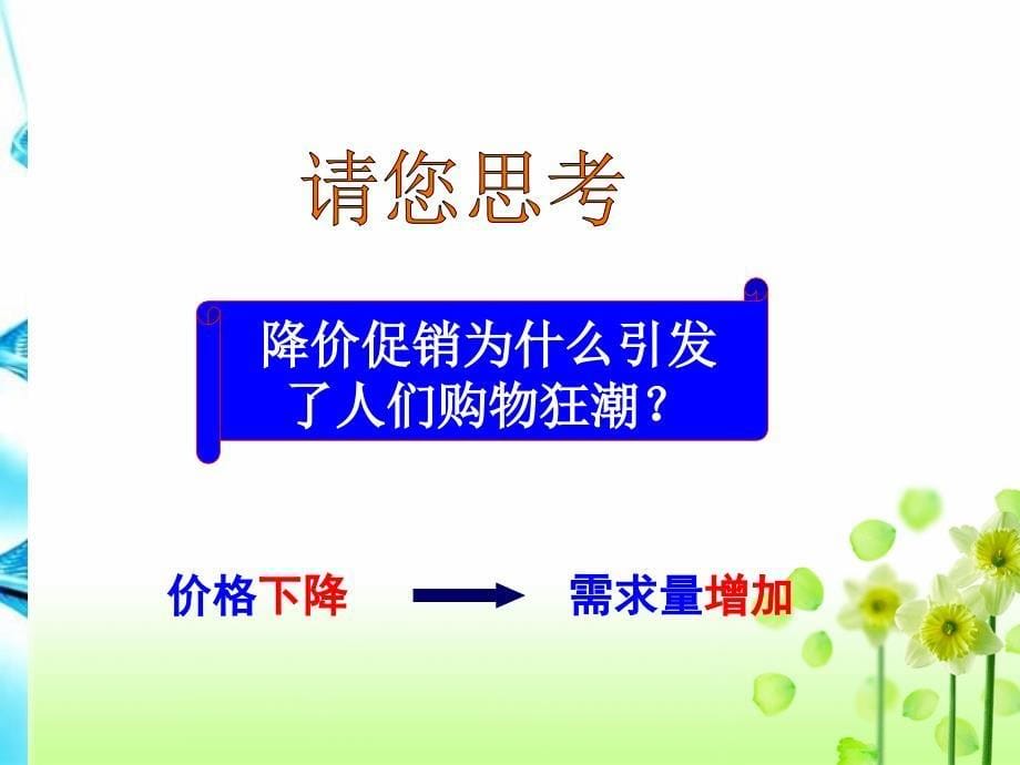 价格变动的影响PPT课件_第5页