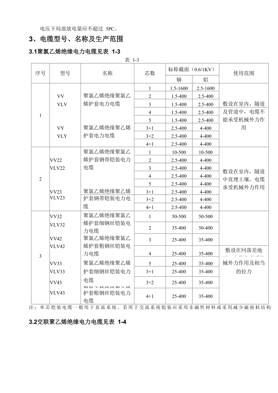 电力电缆种类介绍_第2页