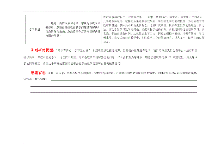 小学体育研修总结模板_第4页