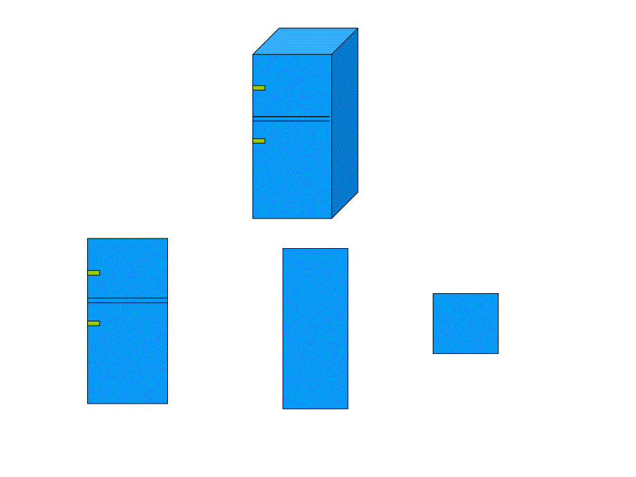 人教版二年级数学上册观察物体PPT课件_第2页