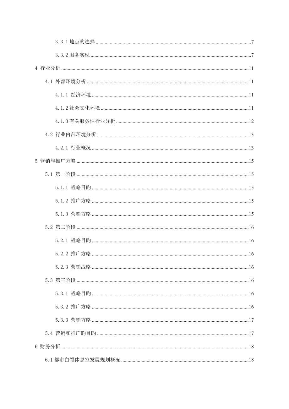 商业综合计划书草案实例_第5页