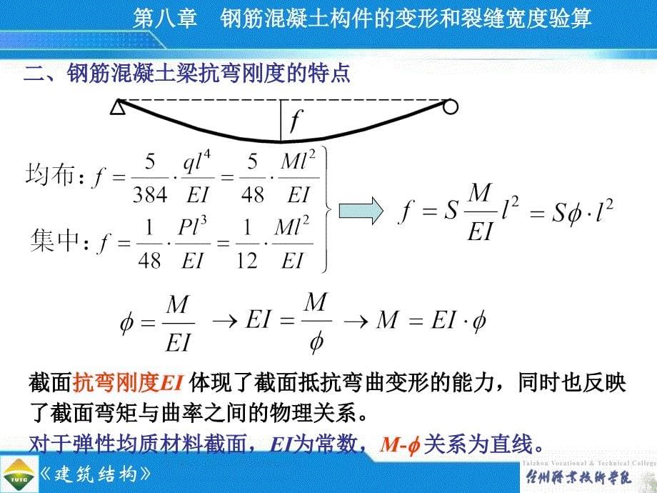 钢筋混凝土构件的变形和裂缝宽度验算_第5页