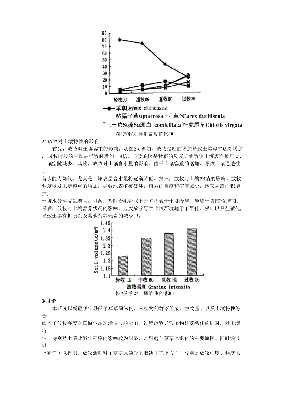 放牧强度对羊草草原的影响_第3页