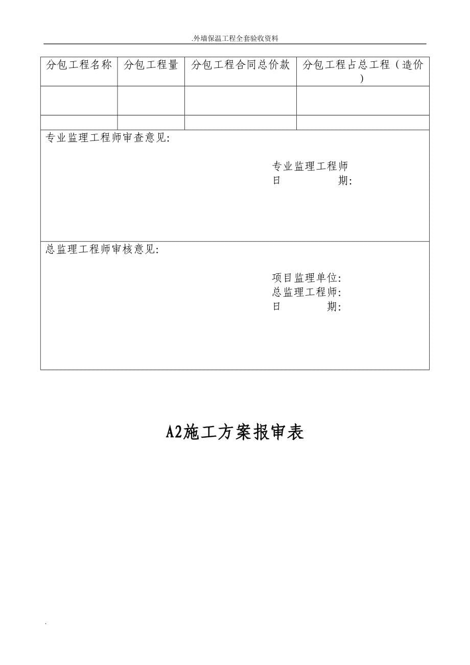 外墙保温工程全套验收资料(DOC 53页)_第5页