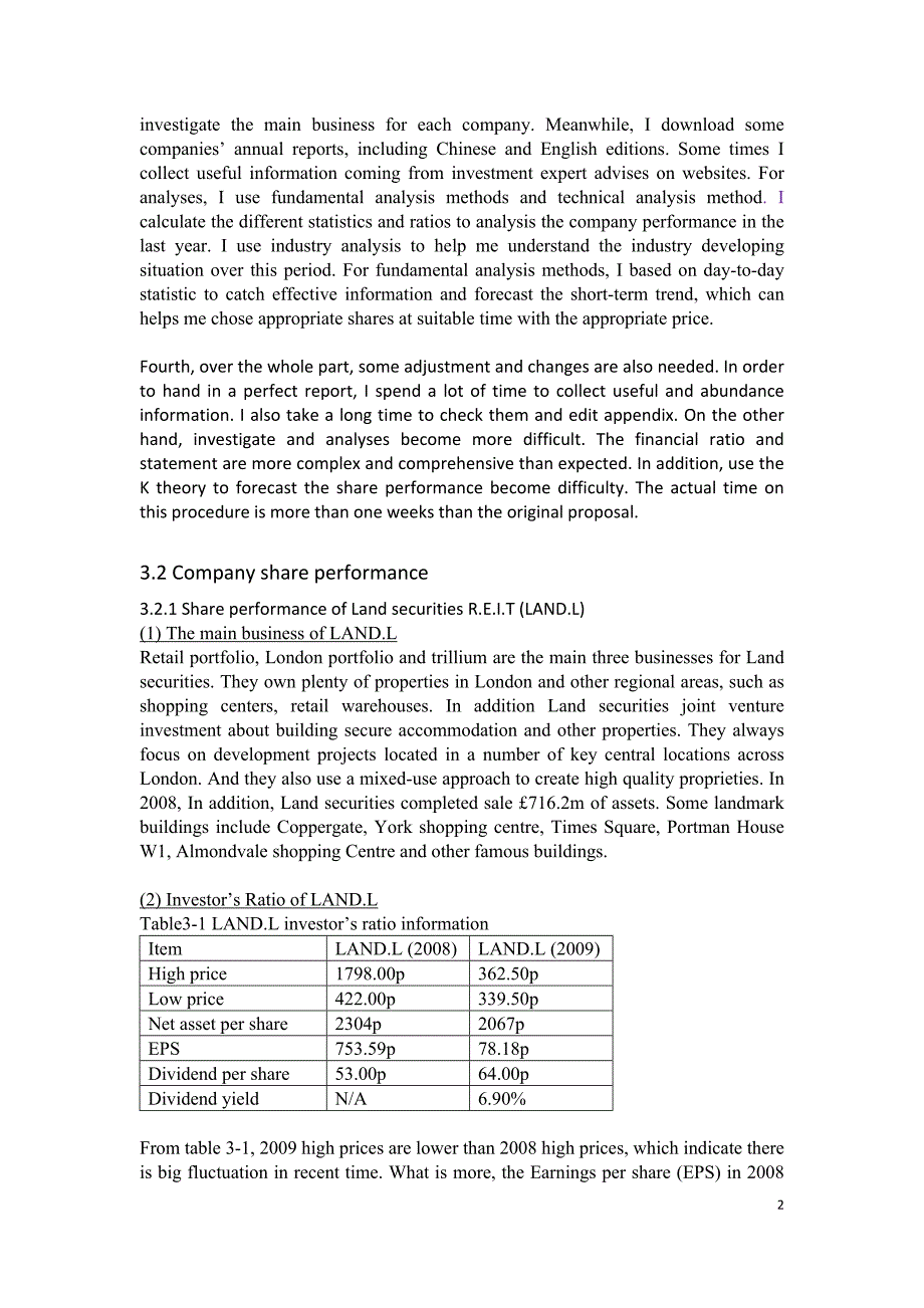 HND金融专业GU3报告第一篇第三部分Evaluating_第2页