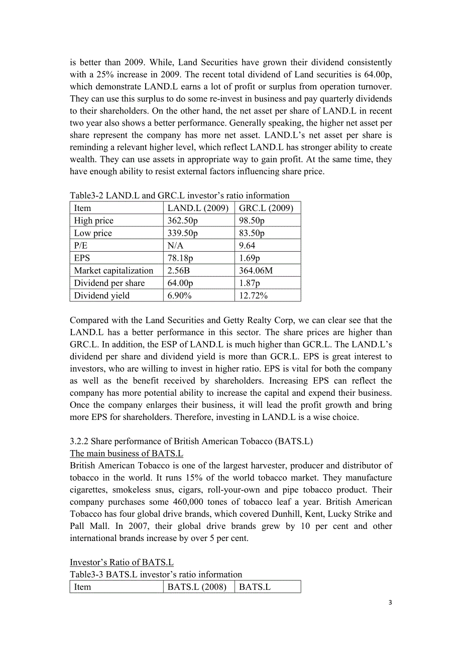 HND金融专业GU3报告第一篇第三部分Evaluating_第3页