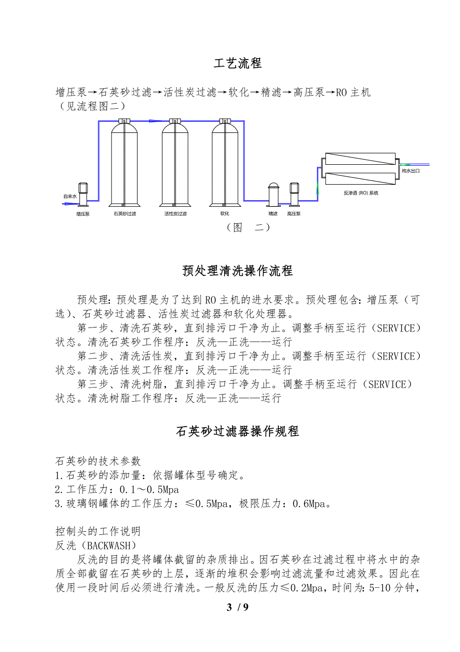 反渗透设备通用说明书_第4页