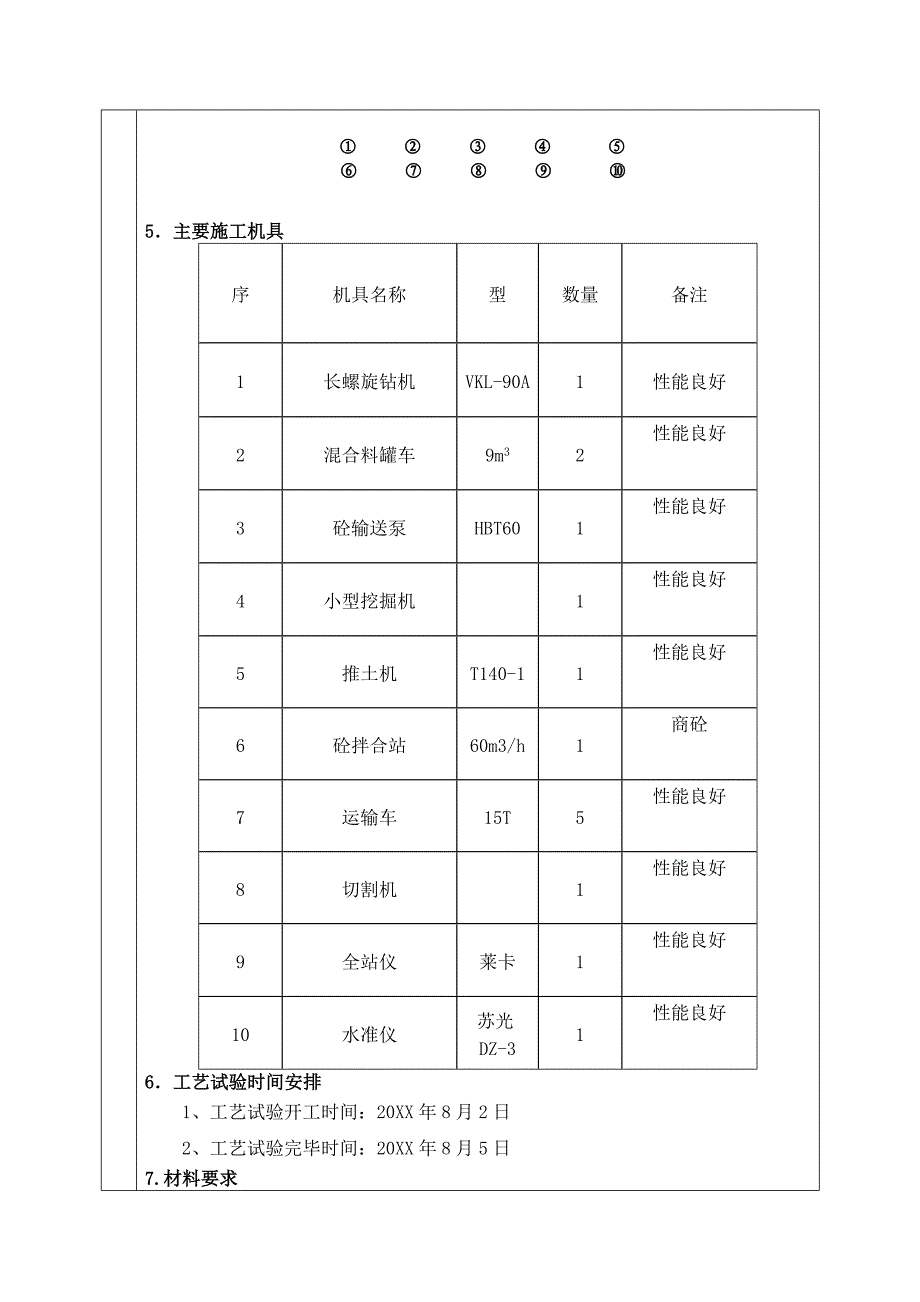 铁路CFG桩工艺性试验方案技术交底_第2页