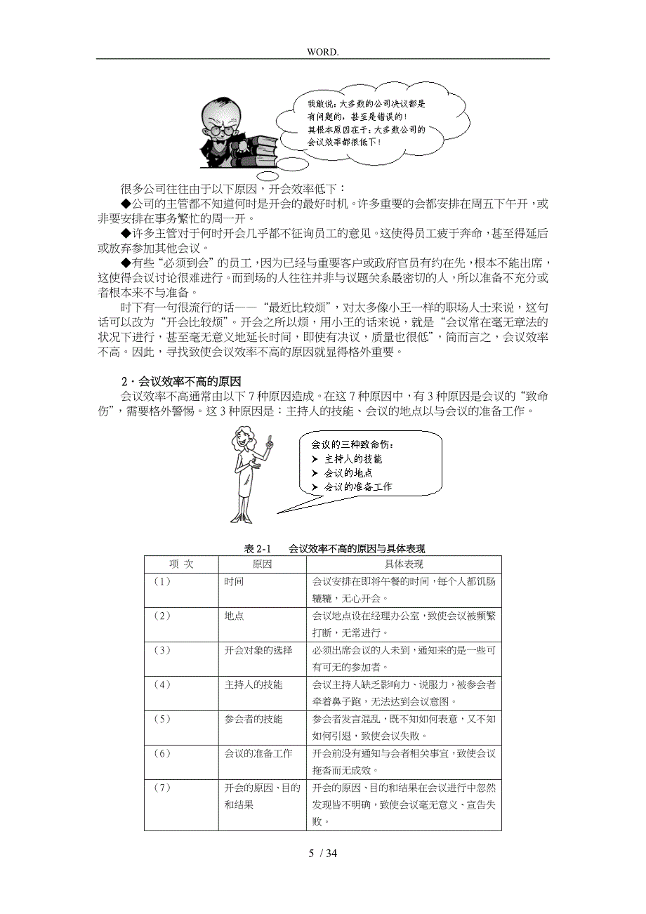 高效会议管理技巧教材_第5页