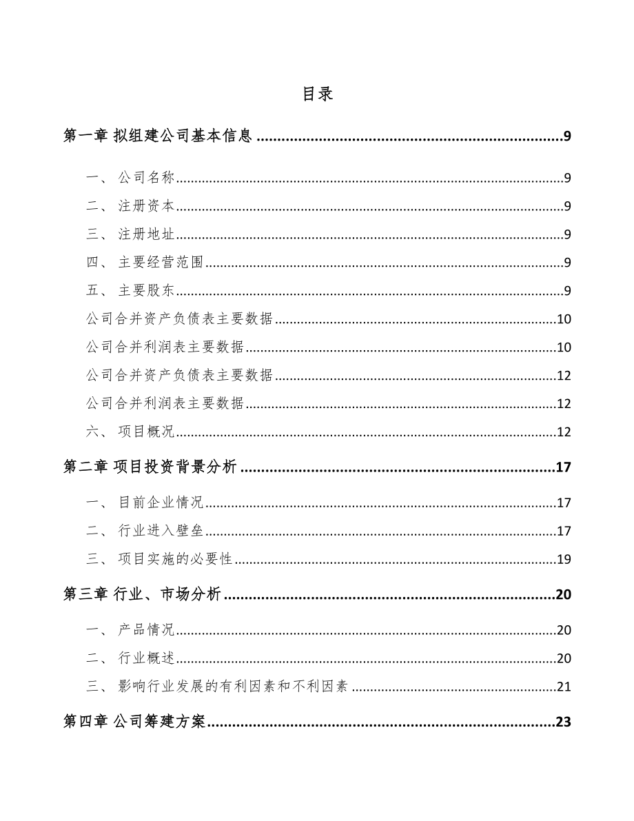 万州区关于成立LED照明应用产品公司可行性报告_第2页