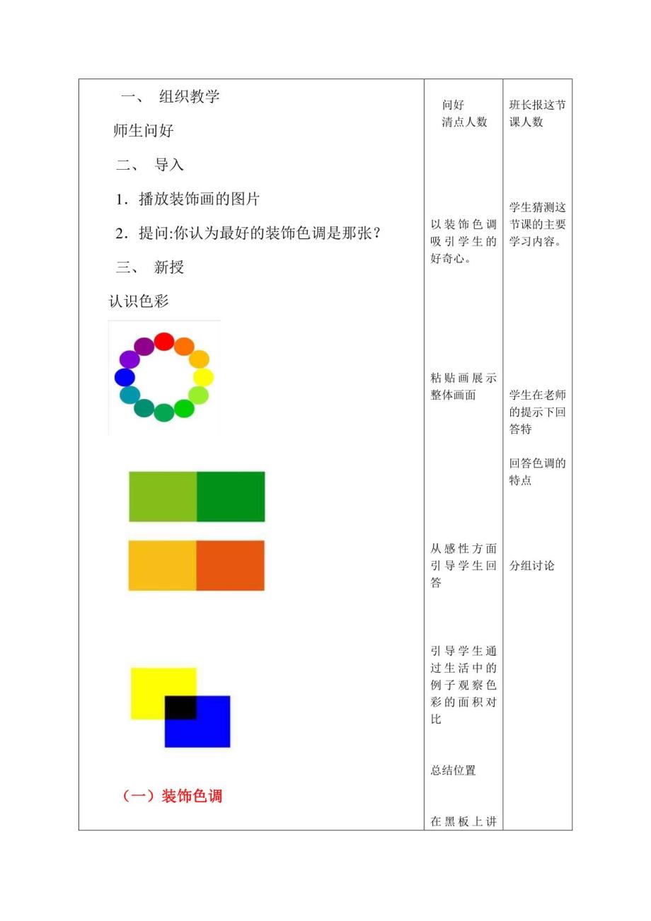 装饰色彩的运用、卡通动物的表现方法_第2页