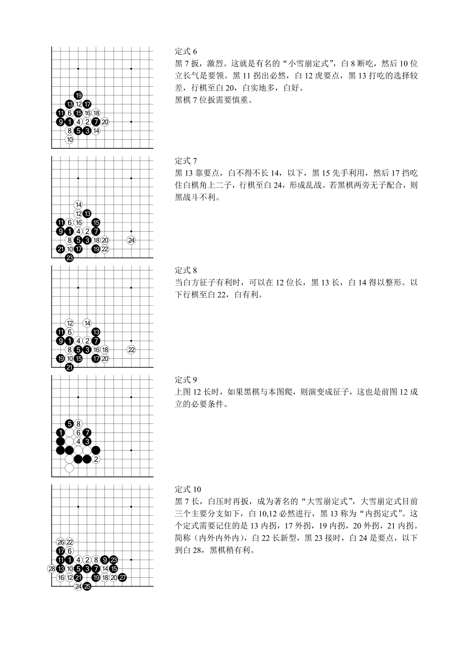 (精品)围棋常用定式小目分册(1-20)_第3页