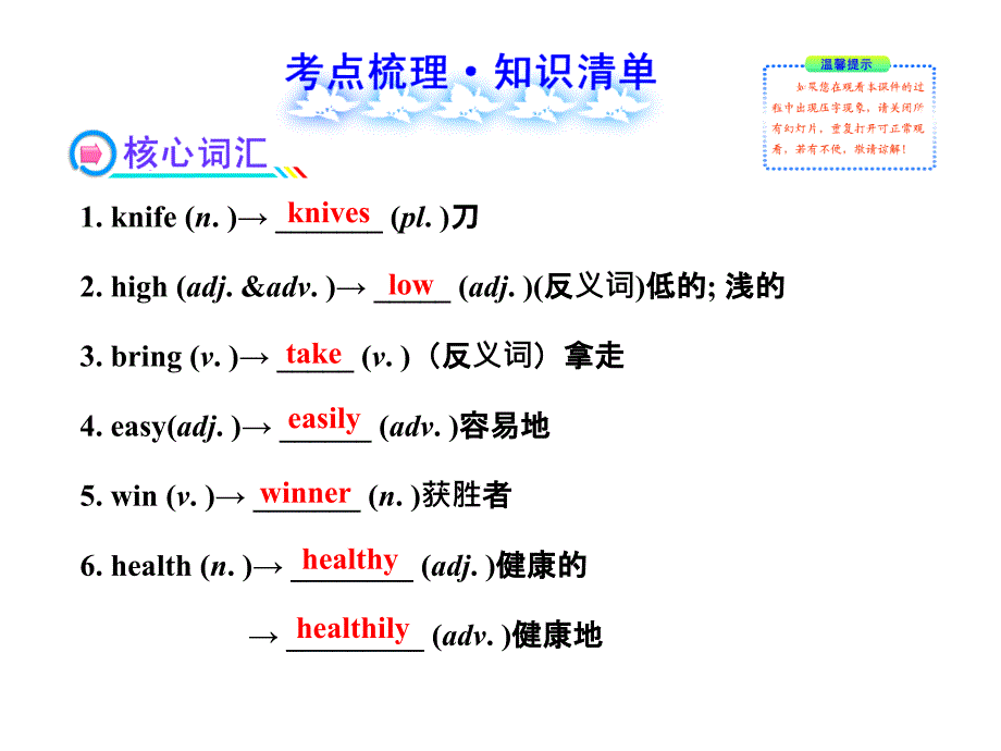 七年级下册Units58冀教版共55张PPT_第2页