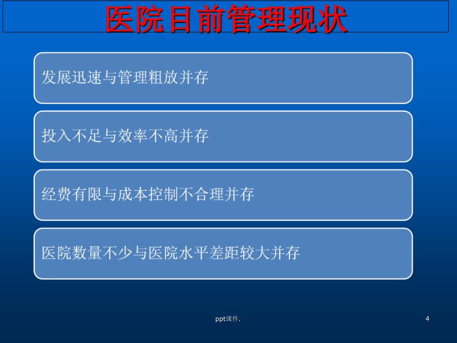 HRP医院整体运营管理的创新手段ppt课件_第4页