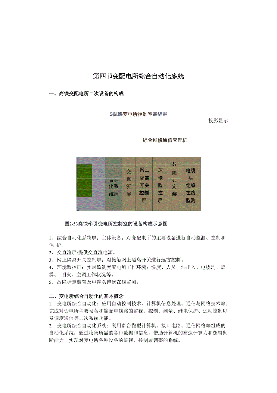 变配电所综自系统_第1页