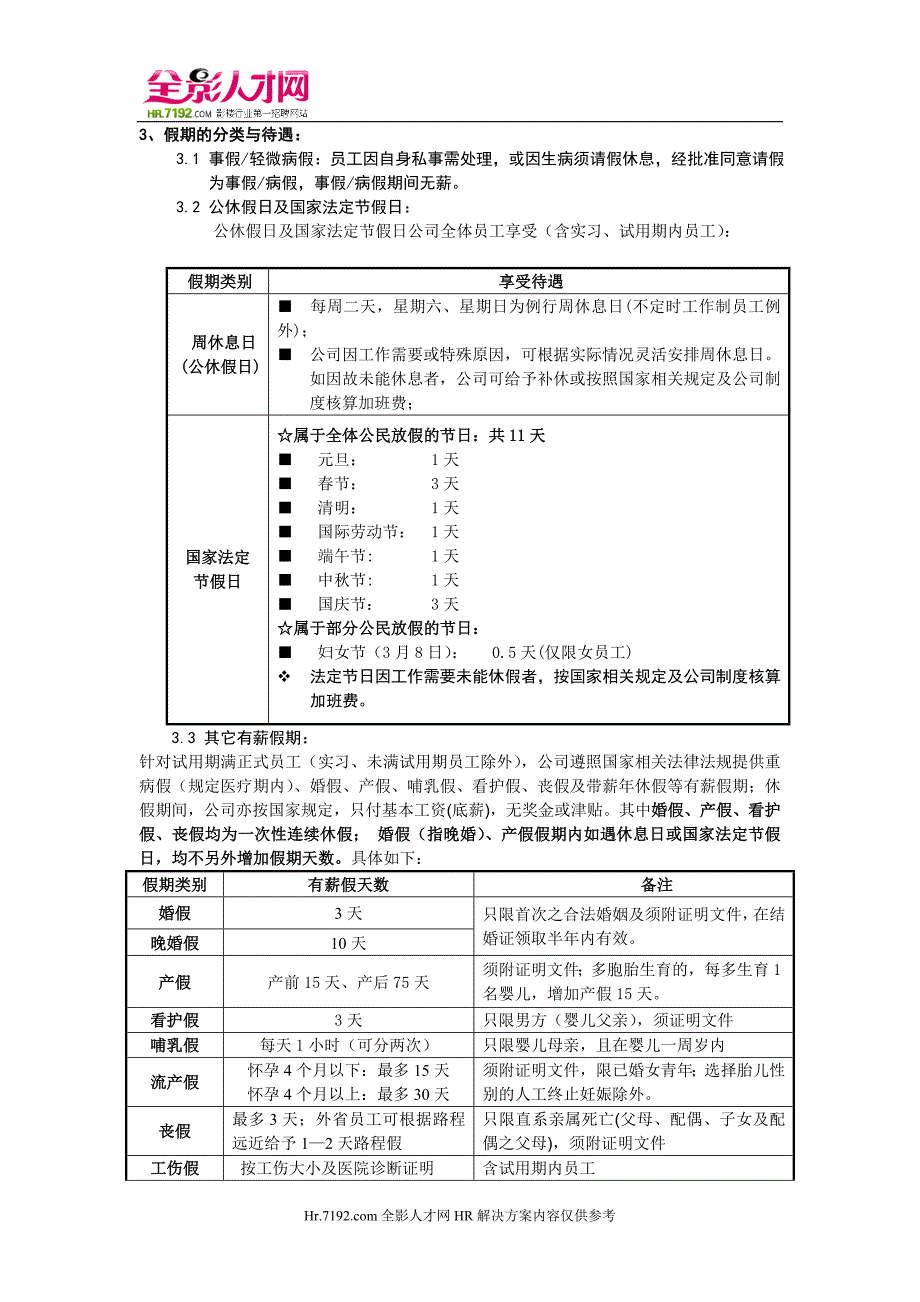 公司请假管理详解.doc_第2页