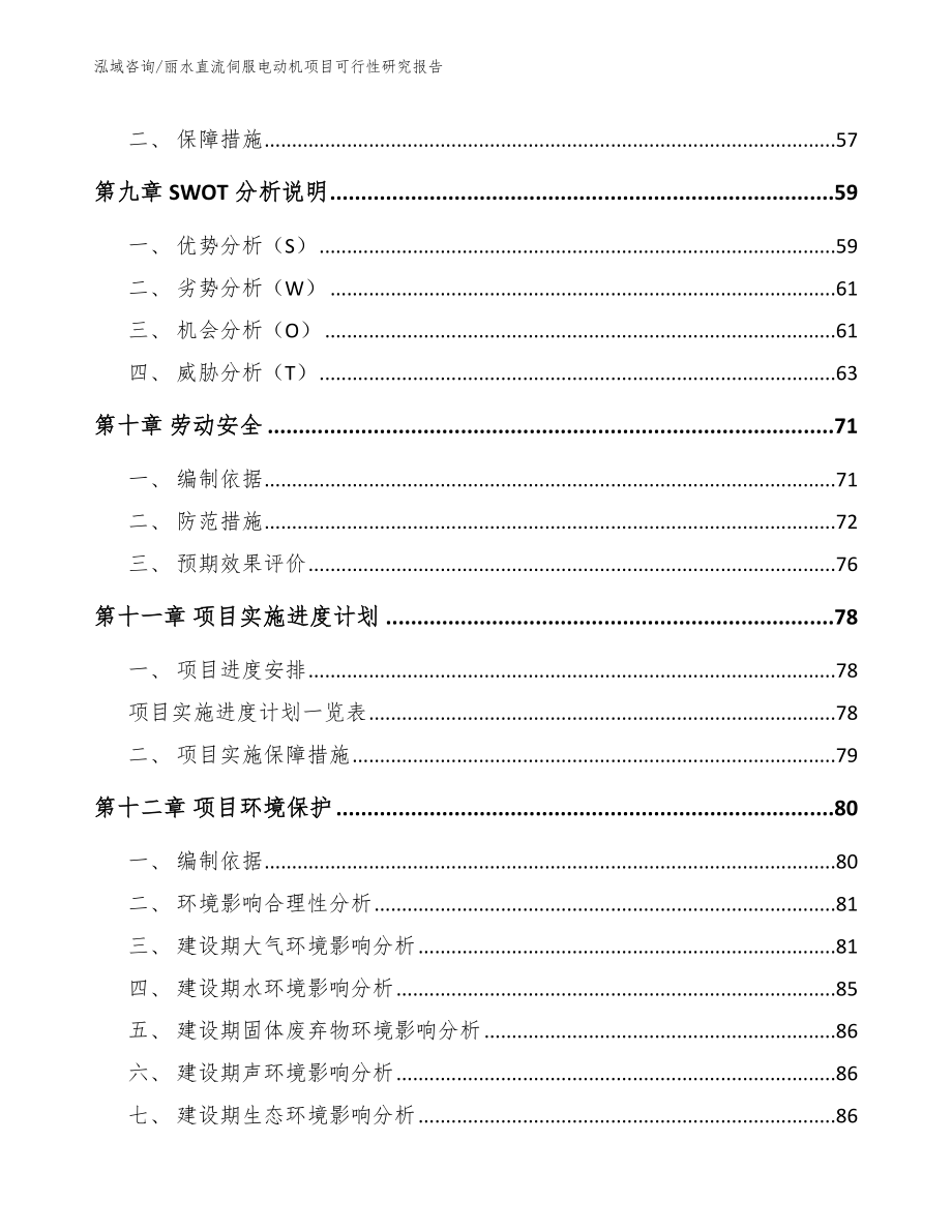 丽水直流伺服电动机项目可行性研究报告_模板范本_第3页