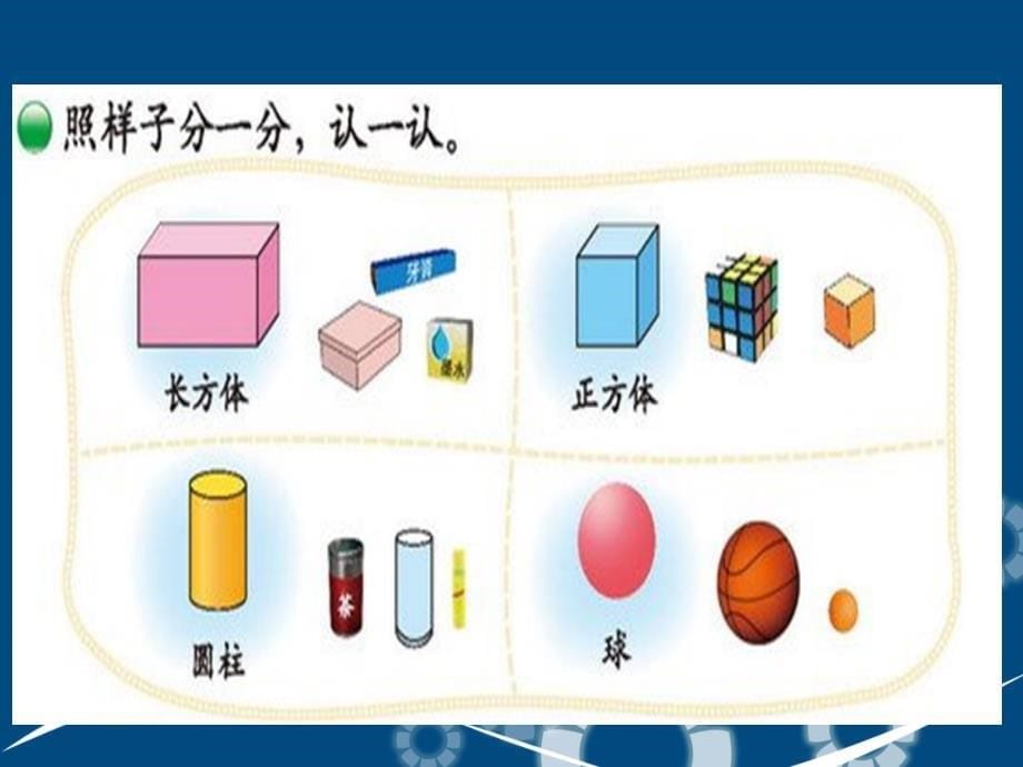 一年级数学上册认识图形教学课件1新版北师大版_第5页