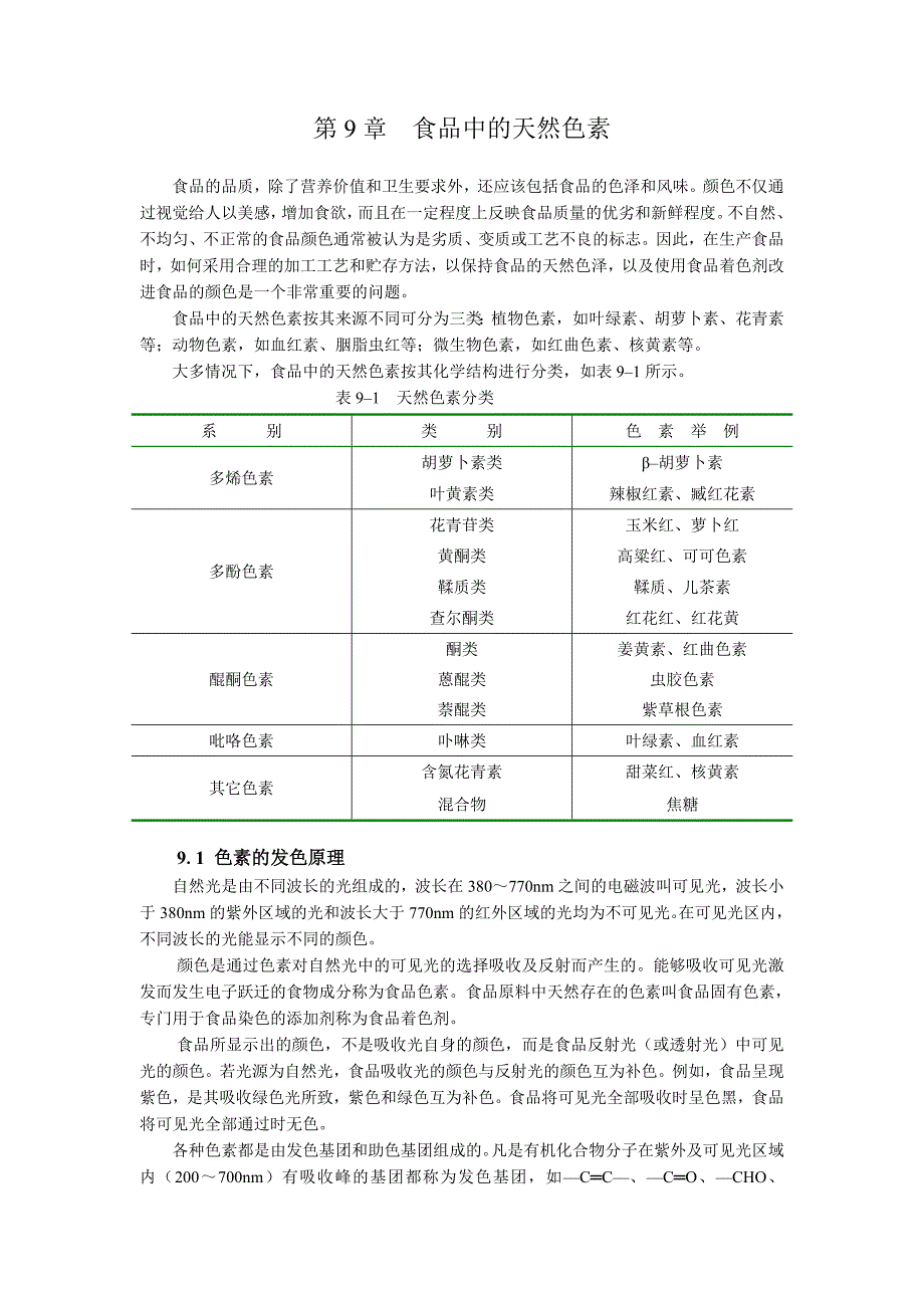 食品中的天然色素.doc_第1页