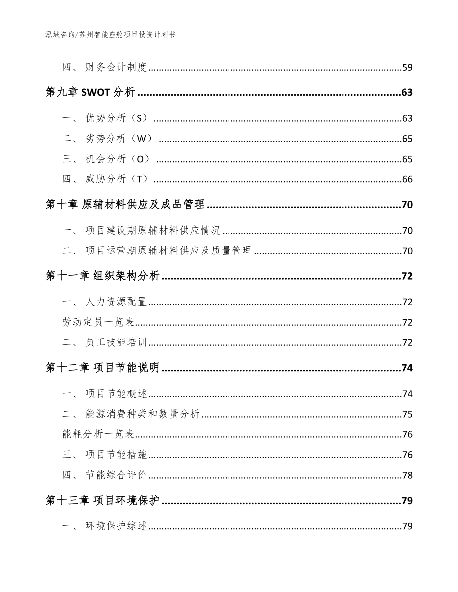 苏州智能座舱项目投资计划书【模板范文】_第4页