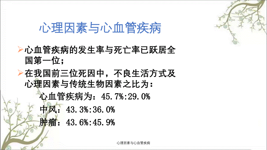 心理因素与心血管疾病_第2页