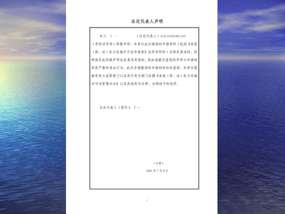 承装_修、试_电力设施许可证申请表-范本_第3页