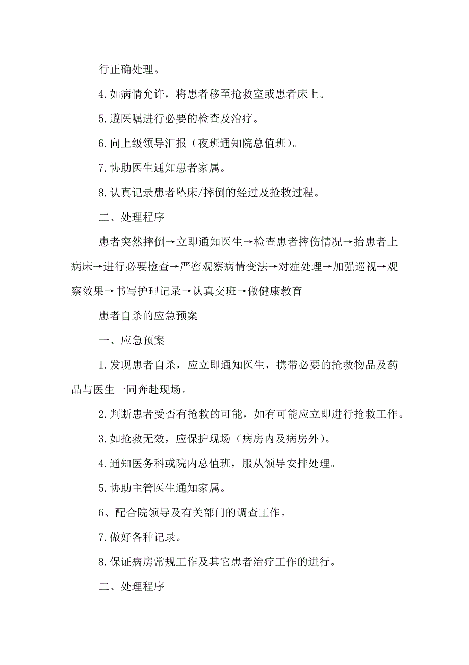 各类导管脱落的应急预案_第4页