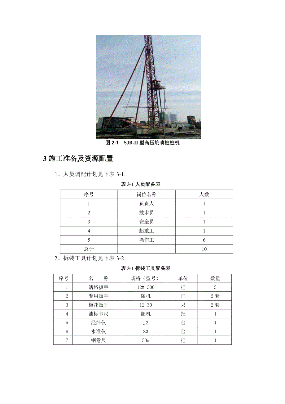 高压旋喷桩机拆装模板_第3页