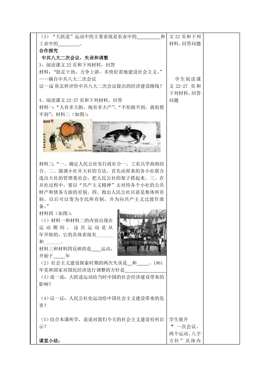 第4课“大跃进”和人民公社化运动（教育精品）_第2页