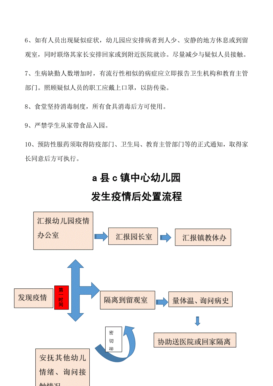 幼儿园传染病疫情应急处理制度_第4页